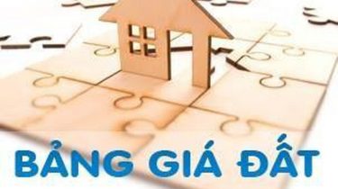 Bảng giá đất được sử dụng để làm gì