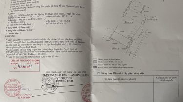 Bán Nhà Mặt Tiền Ngay Nguyễn Cửu Vân 4,5x14m – 4 Tầng – Giá: 15 Tỷ Quận Bình Thạnh Giáp Quận 1