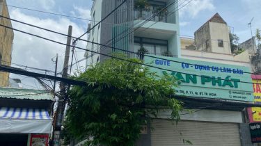 Bán Nhà Góc 2 Mặt Tiền Phan Văn Trị 6,7x27m -6 Tầng Thang Máy Giá 35 Tỷ Quận Bình Thạnh