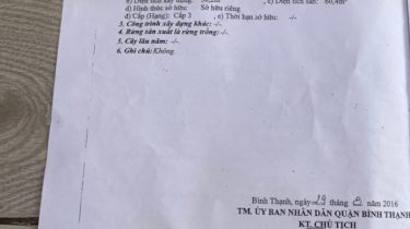 Bán Nhà Mặt Tiền Ngô Tất Tố 4x16m – 3 Tầng – Giá 17,5 Tỷ Quận Bình Thạnh