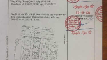 Tòa nhà khách sạn gồm 85 phòng full nội thất Tân Quy Q7 10×30 hầm 8 tầng 85 tỷ