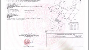 Bán Toà Nhà Mặt Tiền Nguyễn Cửu Vân 8x25m – 7 Tầng Giá 65 Tỷ HDT 200Triệu Quận Bình Thạnh Giáp Quận 1