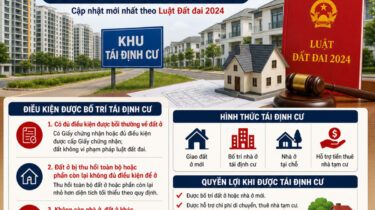 điều kiện bố trí tái định cư
